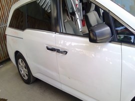 2013 HONDA ODYSSEY, WHITE, LX MODEL, 3.5L, FWD,   A26317
